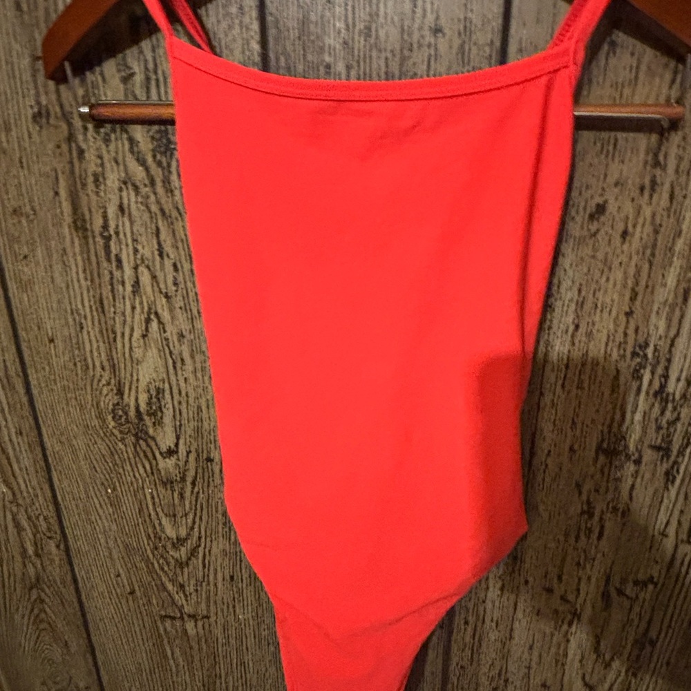 Scotty Red/Orange One Piece Swimsuit 36